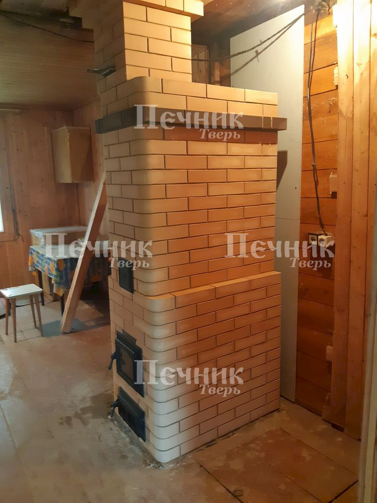 Голландка из облицовочного кирпича