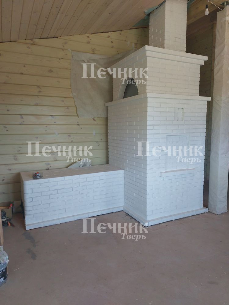 Русская печь с лежанкой