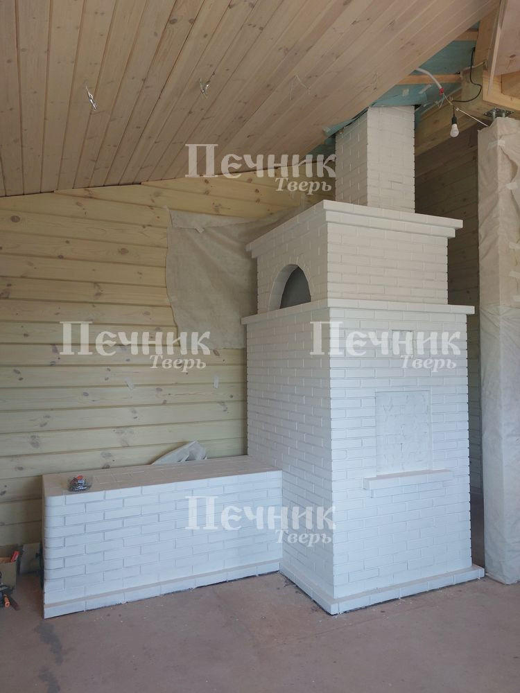 Русская печь с лежанкой