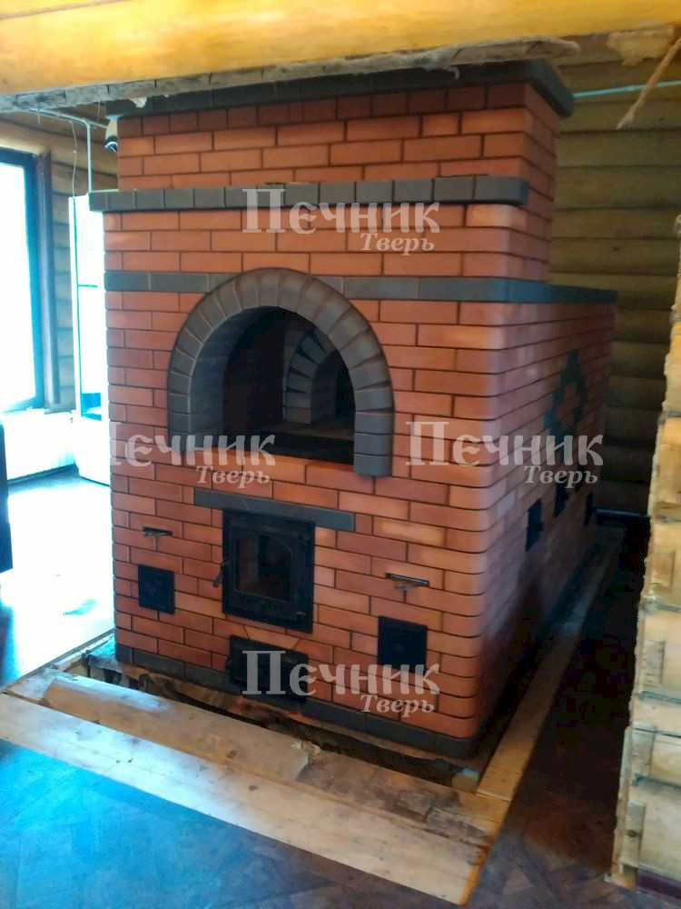 Русская печь с подтопком